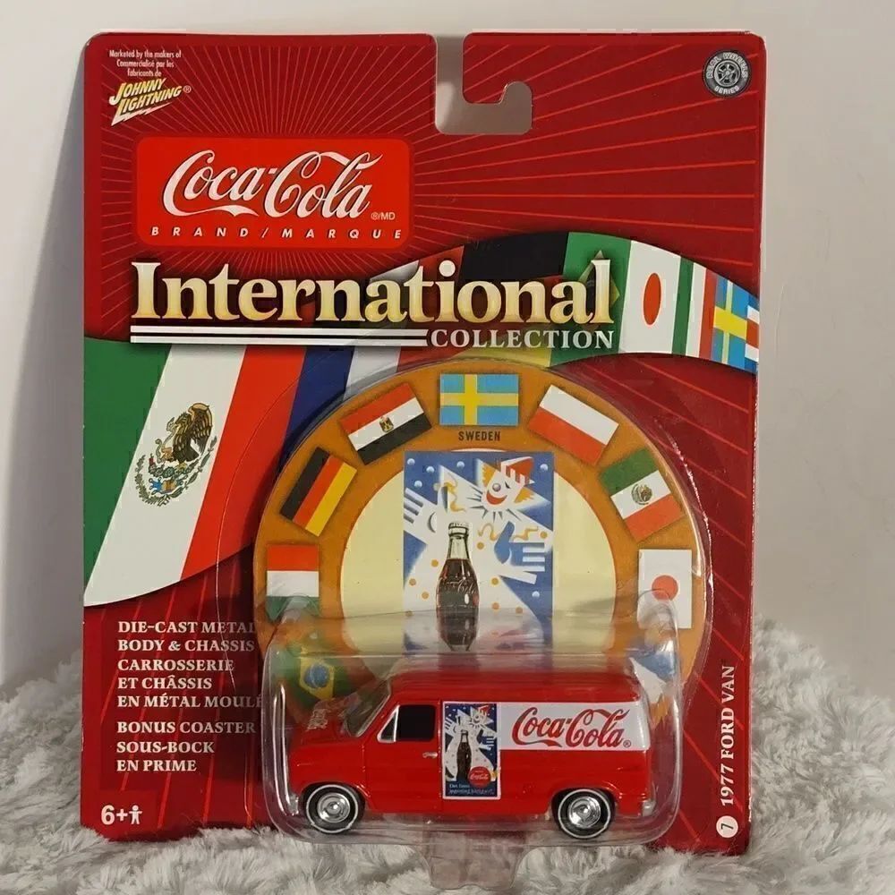 Coca Cola International Collection Die Cast 1977 Ford Van